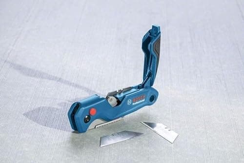 Bosch Professional Universal Folding Knife with Blade Compartment in Metal Handle (incl. Two Replacement Blades, Blister Packaging) – Amazon Exclusive — view 4