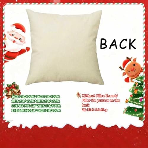 Cushion Covers 45X45 Cm (18X18 Inch) Camping Tent Cotton Linen Decorative Square Pillowcases Throw Pillow Covers With Invisible Zipper For Garden Sofa Bedroom Car Home Decor — view 6
