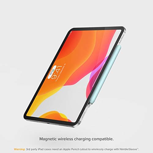 UPPERCASE Designs NimbleSleeve Premium Silicone Case Holder Protective Cover Sleeve Compatible with iPad Apple Pencil Pro and 2nd Generation Only (Lavender) — view 5