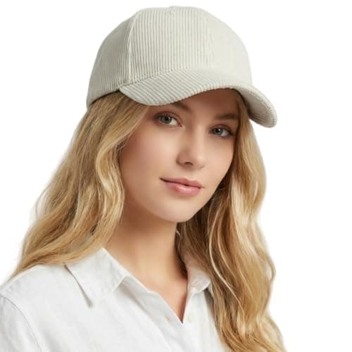 howkuhat Unisex Cotton Baseball Cap Sports Sun Hat Winter Warm Wide Brim Adjustable Outdoor Travel Cap(UK, Alpha, One Size, Beige) — view 2