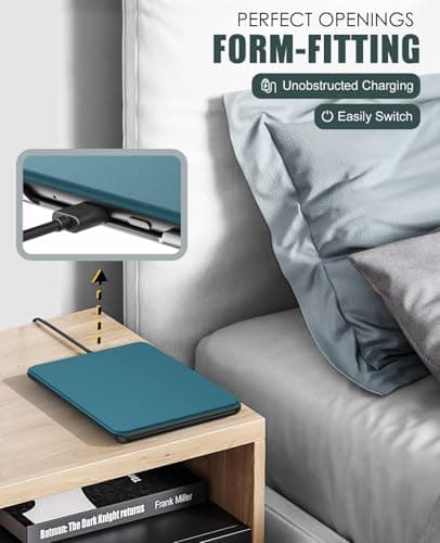 MoKo Case for 7" Kindle Paperwhite 12th Gen&Colorsoft 2024, Turquoise — view 6