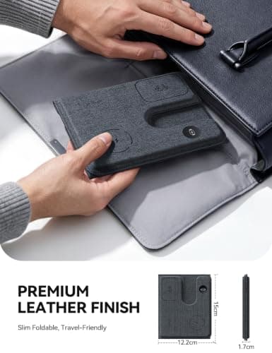 Lamicall 3 in 1 Wireless Charging Station for MagSafe, Foldable Charger — view 3