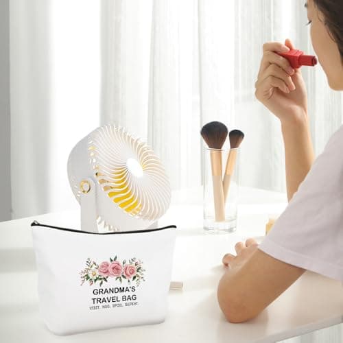 Grandma Mothers Day Presents Grandma Gifts for Grandma Birthday Gifts Great Grandmas Gift from Granddaughter Granny Gift from Grandchildren Grandmas Christmas Presents Cosmetic Bag for Women — view 5