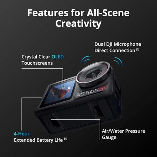 DJI Osmo Action 5 Pro Essential Combo, 4K Action Camera for Quick Start — view 4