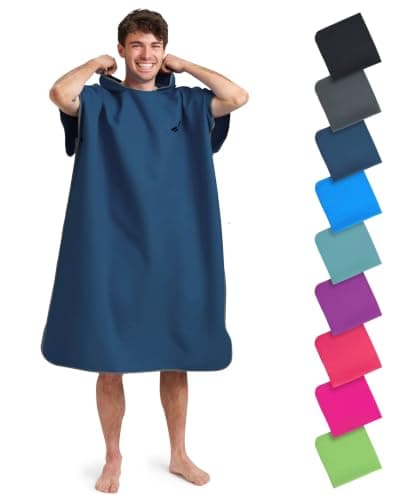 Fit-Flip Changing Robe - Microfibre Swim and Surf Poncho
