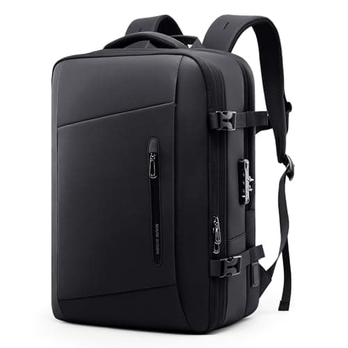 MARK RYDEN 26L/40L Business Carry-on Travel Backpack, Lightweight Flight-Approved Expandable Weekender Bag with USB Charging Port fit 17.3 Laptop-TSA
