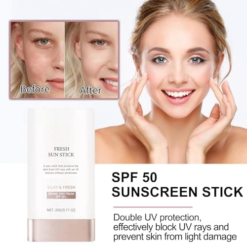 Korean Sunscreen Stick SPF 50+ For Face & Body 2 PCS,Water Resistant — view 2