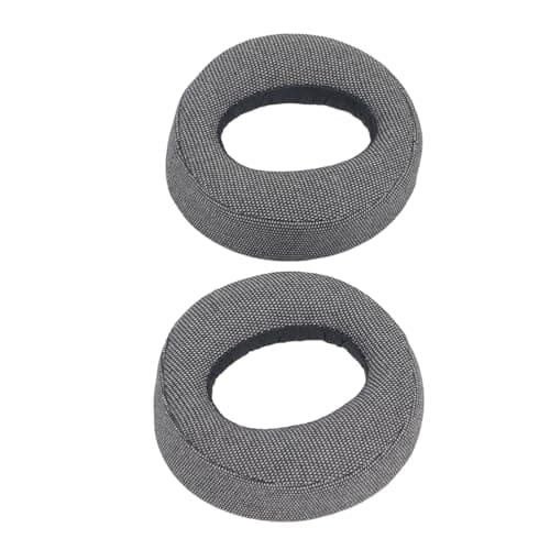TYTOGE Ear Pads, Grey Replacement Cushions Soft Linen Memory Foam Repair Parts for Pulse 3D Wireless Headphones
