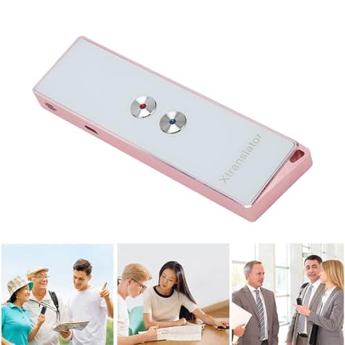 Yctze Language Translator Device 99% Accurate Bluetooth (Rose Gold) — view 5