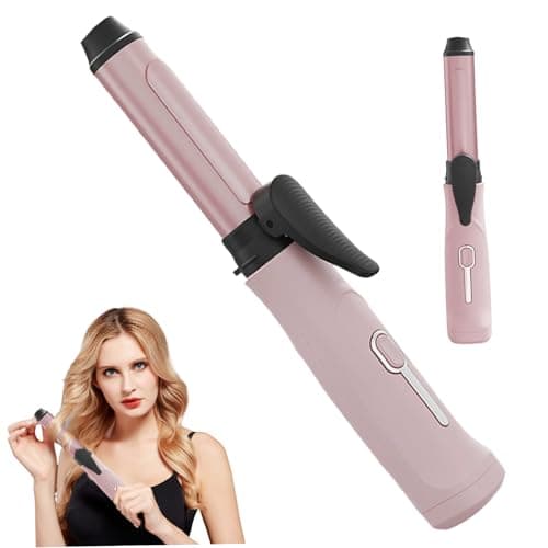 Curling Iron, Rechargeable Wireless Mini Travel Size Curling Wand with 3 Temperature Settings, Styling Tools & Appliances for Short Hair Styling, Wand — view 3