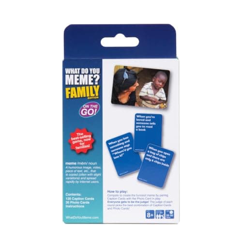 WHAT DO YOU MEME? Family Edition Travel Game – Portable Meme Card Game for Kids, Teens & Adults — view 5