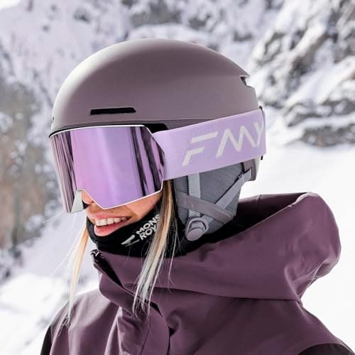 FMY OTG Ski Goggles,Snowboard Goggles for Men,Women & Youth Anti Fog — view 2