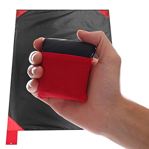 WUBAYI Mini Pocket Picnic Blanket Waterproof and Sand Proof Beach Blanket Camping Hiking Travel Camping Picnic Mat 70x110cm Lightweight And Collapsible