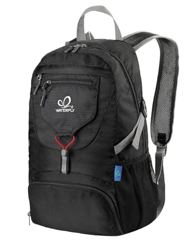 Waterfly Ultra Lightweight Foldable Backpack: 20L Packable Rucksack