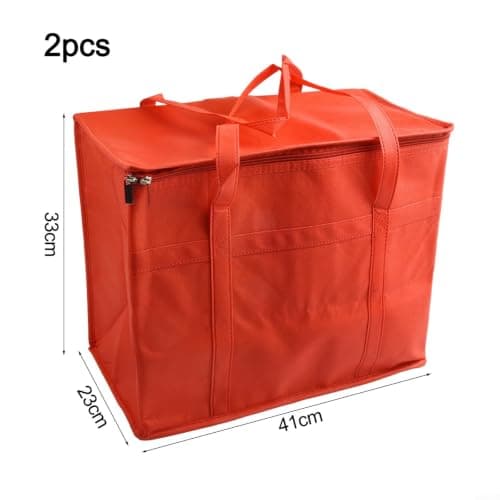 Large Shopping Bag 35L Insulated for Picnic Beach Travel(With base plate) — view 5