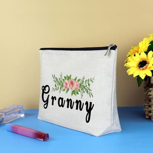 Granny Makeup Bag - Grandma Gift for Mothers Day, Birthday, Christmas & Thanksgiving from Granddaughter & Grandchildren - Cosmetic Bag Travel Pouch for Grannie, Gran Nana & Grandmother — view 6