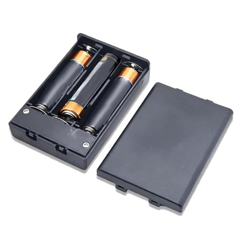 Secure 3x2A battery storage case, spill-proof terminals, compact design battery holder for stable power supply — view 2