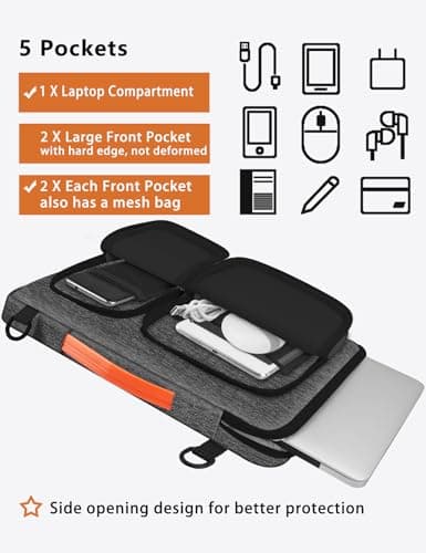 Alfheim 15.6-16 Inch Waterproof Laptop Briefcase — view 4