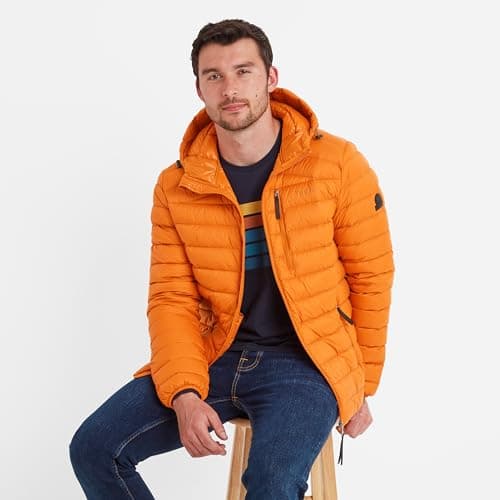 TOG24 North Mens Hood Jacket RDS Duck Down Warm Insulation Packaway Travel — view 4