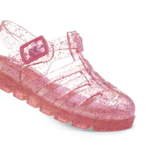 Walkright Weymouth Kids Pink Glitter Jelly Sandal - Size 5 Child UK - Pink — view 6