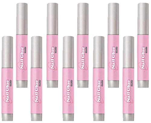 Extra Strong Quick Dry Nail Glue – 10 Pack Professional Adhesive for False Nails, Press on Nails, Nail Tips & Rhinestones – Ideal for Broken, Cracked or Damaged Nail Repair — view 3