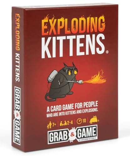 Exploding Kittens Grab and Game, 2-4 Players, Ages 7+, pocket version — view 2