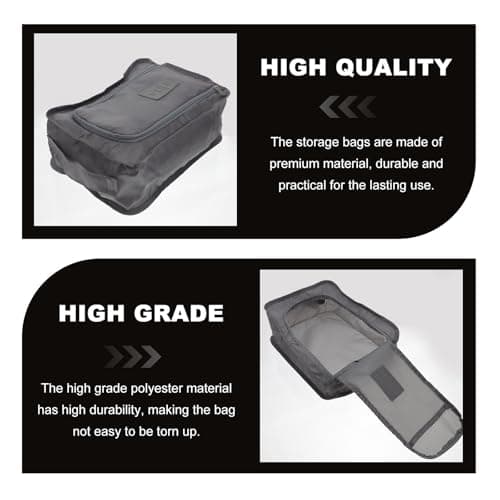 Shoes Organizer 3pcs Polyester Shoe Bag Travel Storage Bag — view 6