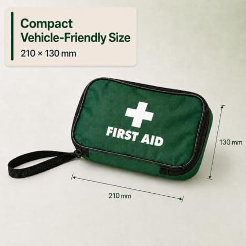 Value Aid Vehicle First Aid Kit, Fully Stocked, Compact & Portable, HSE & DVSA Compliant, Ideal for Cars, Vans & Fleet Vehicles Soft Case — view 5