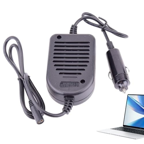Laptop Car Adapter - 80 Watt Electric Power Converter - Car Inverter Charger - for Road Travel Camping Camper Sedan SUV Truck Minivan