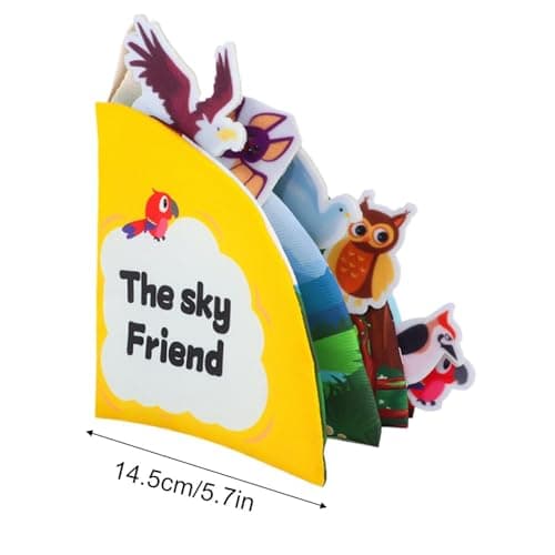 Fabric Book for Kids Portable Educational Travel Toy — view 5
