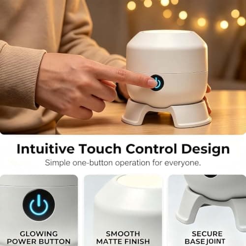 Dynamic Rotating LED Night Light Projector, Kids Ocean Projector Light — view 4