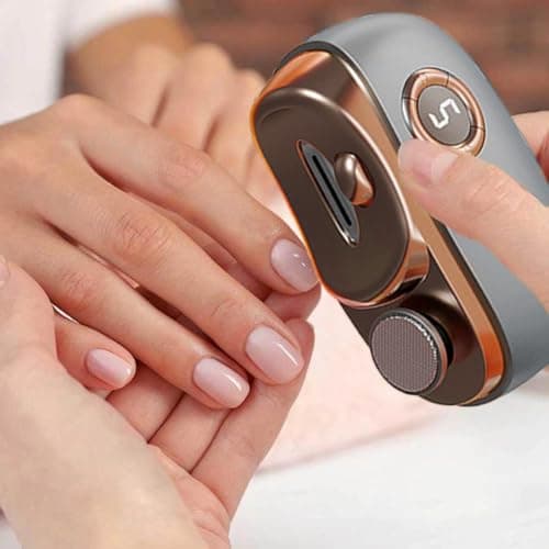 Electric Nail Trimmer with Fingernail Clippings Storage — view 6
