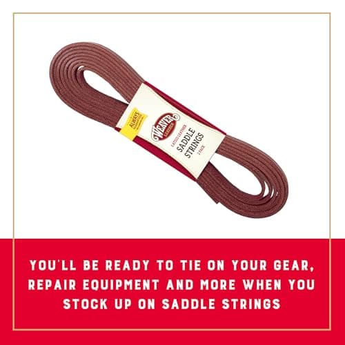 Weaver Leather Saddle String Handy Pack, Burgundy, Purple, 1/2" x 72" — view 2