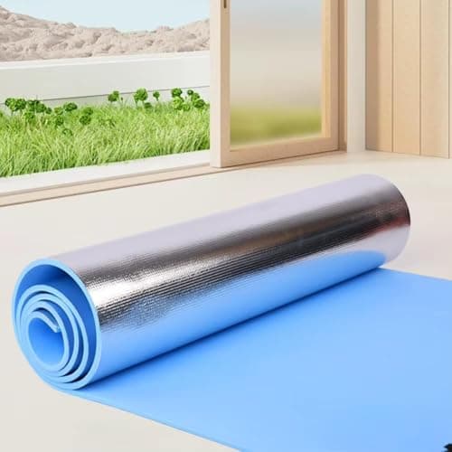 Garden Mile EVA Camping Roll Mat with Foil – Blue Insulated Sleeping Mat, Lightweight Waterproof Non Slip Foam Camping Mattress for Tent, Festival, Yoga & Outdoor Use — view 3