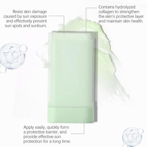 Cotton Soft Sun Stick SPF50+ PA++++ with Centella and Hyaluronic Acid - Lightweight Moisturising Facial Sunscreen for Sensitive Skin, Portable Solid Stick for Daily Protection and Application — view 4