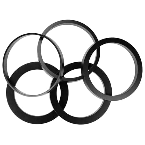 Filtech Air Filter Reducing Rings Universal Adapter Sleeve Reducer Kit From 89mm to 85mm, 80mm, 76mm, 70mm, 63mm - 5 Pack — view 3