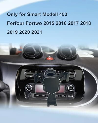 SEYUGOPTI 360° Adjustable Car Phone Holder for Smart 453 Forfour — view 2
