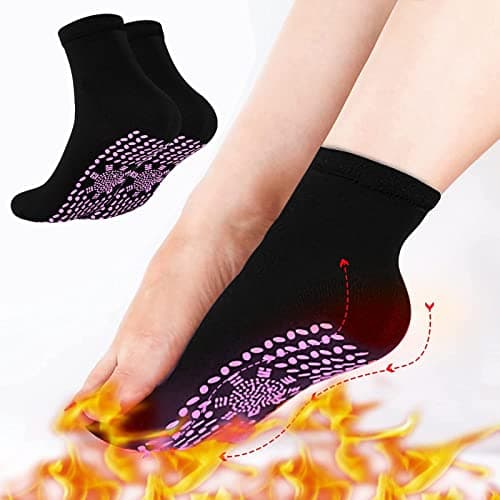 Heating Socks Self Heating Socks Thermal for Men Women Breathable Foot Warmers for Outdoor Sports Camping Running Fishing Hiking Gifts Men — view 2