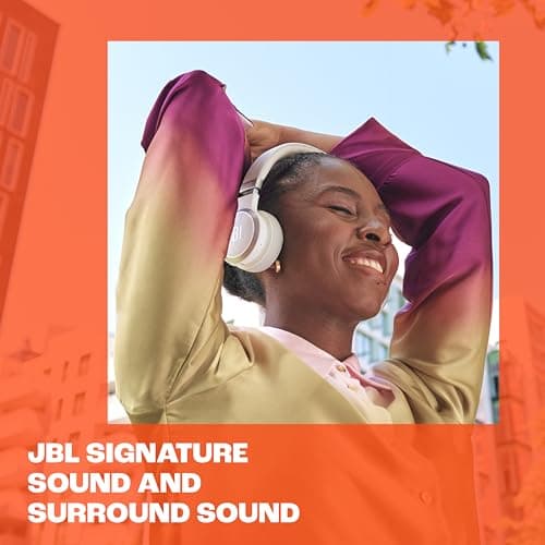 JBL Live 670NC Wireless Noise Cancelling On-Ear Headphone, Blue — view 6