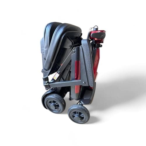 Automatic Folding Mobility Scooter – Ultra Lightweight 22kg, Removable Battery, Portable Boot Scooter, Travel Mobility Chair, 270W Brushless Motor, Remote Control & Electromagnetic Brakes — view 2