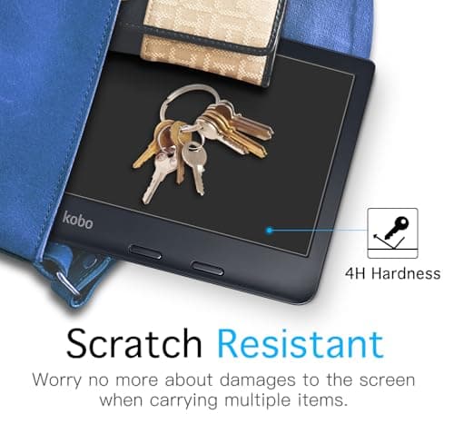 MoKo 2 Pack Anti-Glare Screen Protector for 7 inch Kobo Libra Colour 2024 — view 4