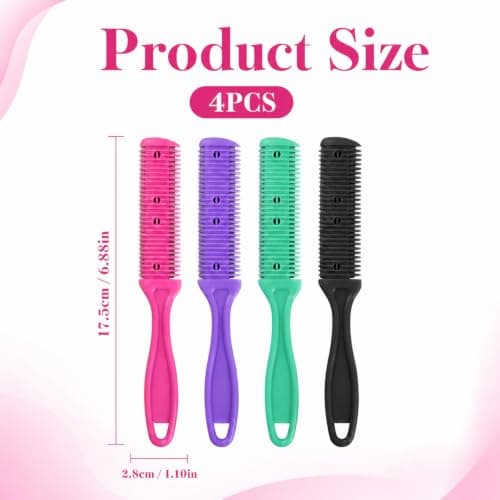 Hair Cutter Comb, Double Sided Split End Trimmer for Hair Styling — view 2