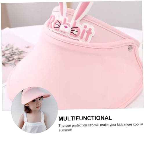 AKOOSY Cap Pink Polyester Fashion Outdoor Hat for UV Protection — view 3