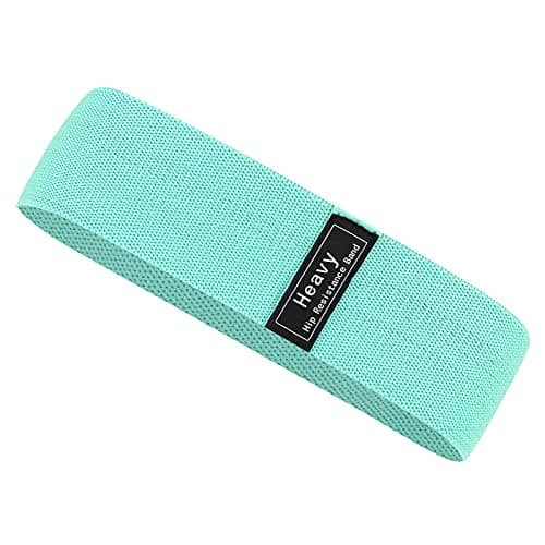Dilwe Resistance Band Set for Hip Training, 3-Level Fabric Loops (Mint