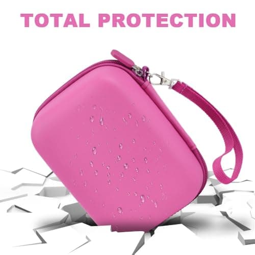 Ainiv Kids Instant Camera Case, Kids Camera Photo Paper Organizer, Pink — view 3