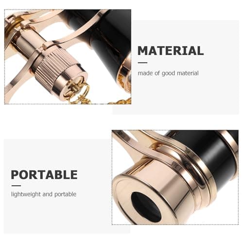 Compact Binoculars for Adults Travel Chain Mini Concert Small Outdoor — view 3
