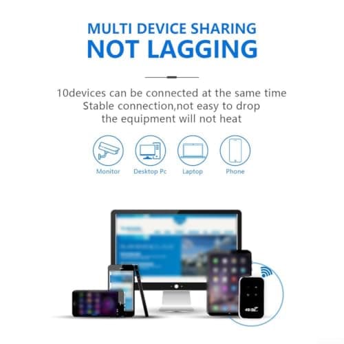 ABS 4G Mobile Hotspot Lightweight Pocket Router — view 3