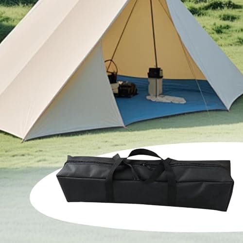 QSTDGVPW Camping Storage Bag, Canvas Carrying Bag, Portable, Multi-Purpose Organizer for Patio, Travel, Hiking, Garden, 110x15x15cm — view 6