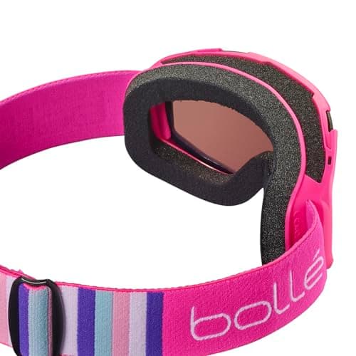 bollé - Rocket Plus, Pink Matte, Sunshine, Small, Snow Goggles, Feminine, Children — view 3