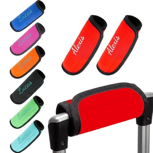 Personalized Luggage Handle Wrap, Luggage Tags Handle Covers, 1 Pc